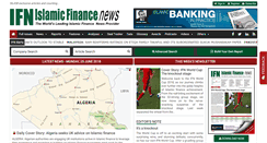 Desktop Screenshot of islamicfinancenews.com